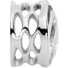 Load image into Gallery viewer, 18mm Stainless Steel Eye of the Storm Saddle Plug
