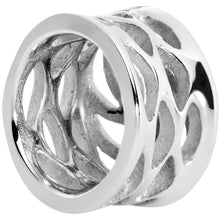 Load image into Gallery viewer, 18mm Stainless Steel Eye of the Storm Saddle Plug

