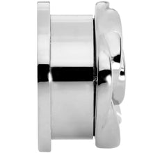 Load image into Gallery viewer, 18mm Stainless Steel Victorian Rose Flower Screw Fit Plug
