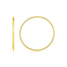 Load image into Gallery viewer, Endless Hoop Style Earrings in 14K Yellow Gold
