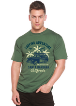 Load image into Gallery viewer, Surfing Adventure Spun Bamboo® Men's Bamboo Viscose/Organic Cotton Short Sleeve Graphic T-Shirt
