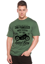 Load image into Gallery viewer, San Fransisco Spun Bamboo® Men's Bamboo Viscose/Organic Cotton Short Sleeve Graphic T-Shirt
