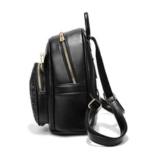 Load image into Gallery viewer, Large-Capacity Fashion All-Match Backpack New PU Leather Business Backpacks For Ladies And Girls Fashion Designer Teenage Girls Student School Bags
