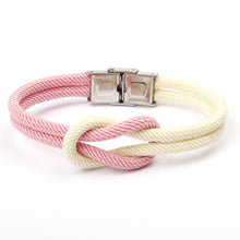 Load image into Gallery viewer, New Elegant Fashion Multi-Layer Concentric Modern Knot Rope Men Anchor Luxury Bracelet Charm Fine Bracelets For Women Fold Over Clasp Navy Style Jewelry
