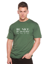 Load image into Gallery viewer, Be Nice Men's Bamboo Viscose/Organic Cotton Short Sleeve Graphic T-Shirt
