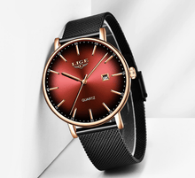 Load image into Gallery viewer, Men's Elegant  Watch With Stainless Steel Straps And Special Date Display Excellent Look Unique Design Perfect Gift
