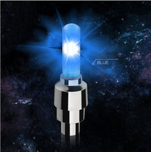 Load image into Gallery viewer, 1PCS Bicycle Light Wheel Spoke Light LED Tire Valve Stem Caps Lights Waterproof Neon Light Car Cycling Bike Tyre Spoke Flash Lights Waterproof Valve Stems Caps Accessories For Men Women
