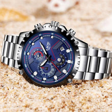 Load image into Gallery viewer, Business Elegant Men's  Watch With Chronometers Day View  Fluorescent Hands Excellent Look Unique Design Perfect Gift For Your Man
