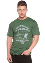 Load image into Gallery viewer, Shark Real Spun Bamboo® Men's Bamboo Viscose/Organic Cotton Short Sleeve Graphic T-Shirt
