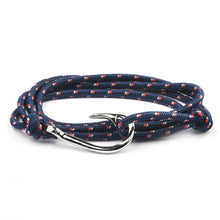 Load image into Gallery viewer, Fashion Hot Multilayer Rope Bracelet hope Anchor Sailor Anchor Bracelets  For Men and  Women Best Gift Hook Bracelet
