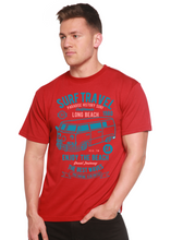 Load image into Gallery viewer, Surf Travel Spun Bamboo® Men's Bamboo Viscose/Organic Cotton Short Sleeve Graphic T-Shirt
