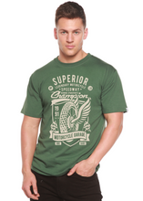 Load image into Gallery viewer, Superior Motorcycle Spun Bamboo® Men's Bamboo Viscose/Organic Cotton Short Sleeve Graphic T-Shirt

