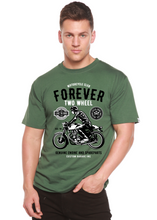 Load image into Gallery viewer, Forever Two Wheel Men's Bamboo Viscose/Organic Cotton Short Sleeve Graphic T-Shirt
