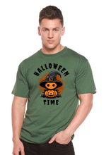 Load image into Gallery viewer, Halloween Time Unisex Bamboo Viscose/Organic Cotton Short Sleeve Graphic T-Shirt
