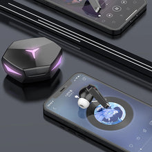 Load image into Gallery viewer, Wireless Earbuds for iOS &amp; Android Phones, Bluetooth 5.2 in-Ear Headphones with Extra Bass, Built-in Mic, Soft in-Ear Sleep Earbuds Gaming Earbuds 60ms Low Latency TWS Bluetooth Earphone with Mic Bass Audio Sound Positioning Wireless Headphones
