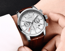 Load image into Gallery viewer, Men's  Waterproof Watch With Chronometers Day View Sport Analog Watches Excellent Look Perfect Gift For Him
