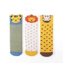 Load image into Gallery viewer, Unisex 3 Pairs Cotton Christmas Baby Socks For Children Boys And Girls Warm Soft Baby Sock
