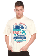 Load image into Gallery viewer, South Beach Spun Bamboo® Men's Bamboo Viscose/Organic Cotton Short Sleeve Graphic T-Shirt
