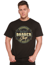 Load image into Gallery viewer, Gentlement's Barber Shop Men's Bamboo Viscose/Organic Cotton Short Sleeve Graphic T-Shirt
