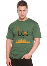 Load image into Gallery viewer, Los Angeles Unisex Bamboo Viscose/Organic Cotton Short Sleeve Graphic T-Shirt
