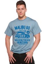 Load image into Gallery viewer, Malibu 80 Men's Bamboo Viscose/Organic Cotton Short Sleeve Graphic T-Shirt
