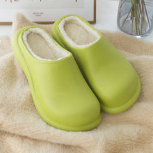 Load image into Gallery viewer, New Winter Women Slipper Soft Bottom Plush Home Shoes  Slippers Indoor Waterproof Non-Slip Memory Foam Comfy Fluffy Fur Memory Foam Boots House Shoes Thick Sole 6cm
