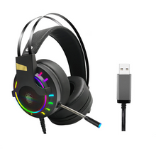 Load image into Gallery viewer, Luxury Gaming Headset with Microphone 3.5mm  Wired Earphone  Surround Sound Game Headphone for PC Gamer Computer Laptop Xbox
