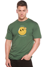 Load image into Gallery viewer, Always Keep Smiling Men's Bamboo Viscose/Organic Cotton Short Sleeve Graphic T-Shirt

