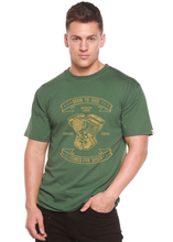 Load image into Gallery viewer, Born To Ride Men's Bamboo Viscose/Organic Cotton Short Sleeve Graphic T-Shirt
