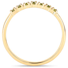 Load image into Gallery viewer, 0.22 Carat Genuine Dark Yellow Diamond 14K Yellow Gold Ring (I1-I2)
