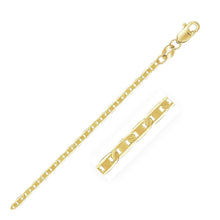 Load image into Gallery viewer, 10k Yellow Gold Mariner Link Chain 1.7mm
