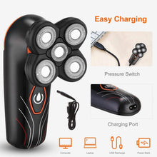 Load image into Gallery viewer, 4D Electric Shavers Razor IPX7 Rechargeable Beard Trimmer
