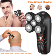 Load image into Gallery viewer, 4D Electric Shavers Razor IPX7 Rechargeable Beard Trimmer
