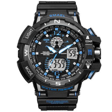 Load image into Gallery viewer, NEW Modern RED Sport Watch For Men and Woman With LED Digital Quartz Display Men's Top Brand Luxury Digital-watch Relogio Masculino In Army Military Popular Design Waterproof 50M
