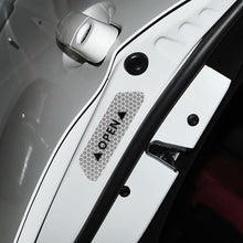 Load image into Gallery viewer, 4PCS Car Accessories Car Stickers Reflective Warning Sticker Wheel Eyebrows Door Opening Sticker Diamond Wheel Reflective Strip Universal Door Open Reflective Warning Stickers Auto Open Sign Anti-Collision Safety Reflective Decal Tape
