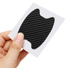 Load image into Gallery viewer, 4Pcs/Set Car Door Sticker Carbon Fiber Scratches Resistant Cover Auto Handle Protection Film Exterior Styling Accessories New Car Door Handle Cup Scratch Protector Scratches Protective Films Clear Side Sticker Scratches Car Door Protector Films
