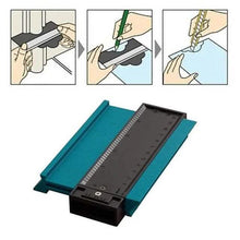 Load image into Gallery viewer, 5" Contour Profile Gauge Tiling Laminate Tiles Edge Shaping Wood Measure Ruler
