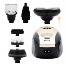 Load image into Gallery viewer, 5-in-1 4D Rotary Electric Shaver Beard Trimmer
