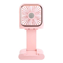 Load image into Gallery viewer, 5-in-1 Folding Rechargeable Hands Free Mini Fan

