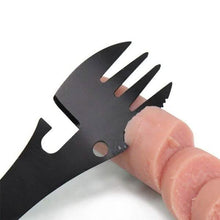 Load image into Gallery viewer, 5-in-1 Multifunctional Stainless Steel Fork Knife Spoon Bottle Opener
