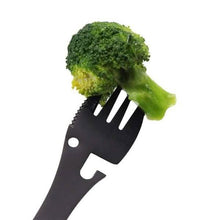 Load image into Gallery viewer, 5-in-1 Multifunctional Stainless Steel Fork Knife Spoon Bottle Opener
