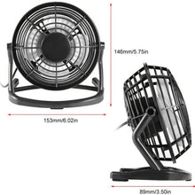Load image into Gallery viewer, 5-Inch USB Personal Desk Fan
