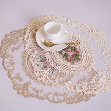 Load image into Gallery viewer, 5-Pack: 3 Styles Vintage Lace Embroidery Placemat
