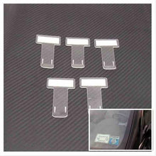 Load image into Gallery viewer, 5-Pack: Car Vehicle Parking Ticket Permit Holder Clip Sticker
