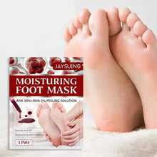 Load image into Gallery viewer, 5-Pack: JAYSUING AHA 30% BHA 2% Peeling Solution Foot Mask
