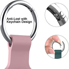 Load image into Gallery viewer, 5-Pack: Silicone Airtag Holder with Anti-Lost Keychain
