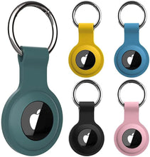 Load image into Gallery viewer, 5-Pack: Silicone Airtag Holder with Anti-Lost Keychain
