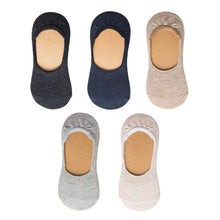 Load image into Gallery viewer, 5 Pairs 3D Cartoon Harajuku Cat Cute Heart Invisible Cotton Socks Casual Boat Socks Funny Girl Ankle Sock Set for Women
