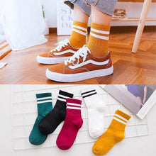 Load image into Gallery viewer, 5 Pairs Fashion Unisex Cute Cartoon face Patterned Long Socks Soft Breathable Cotton Material Sport Summer Warm Winter Funny Harajuku Socks For Men And Women
