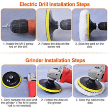 Load image into Gallery viewer, 5-Piece: 6" Buffing Polishing Pads
